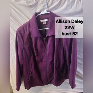Allison Daley Women's Rich Purple Blazer